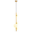 Lustra moderna aurie eleganta abajururi sticla opal 4xG9/60W Taida 1921 Jupiter